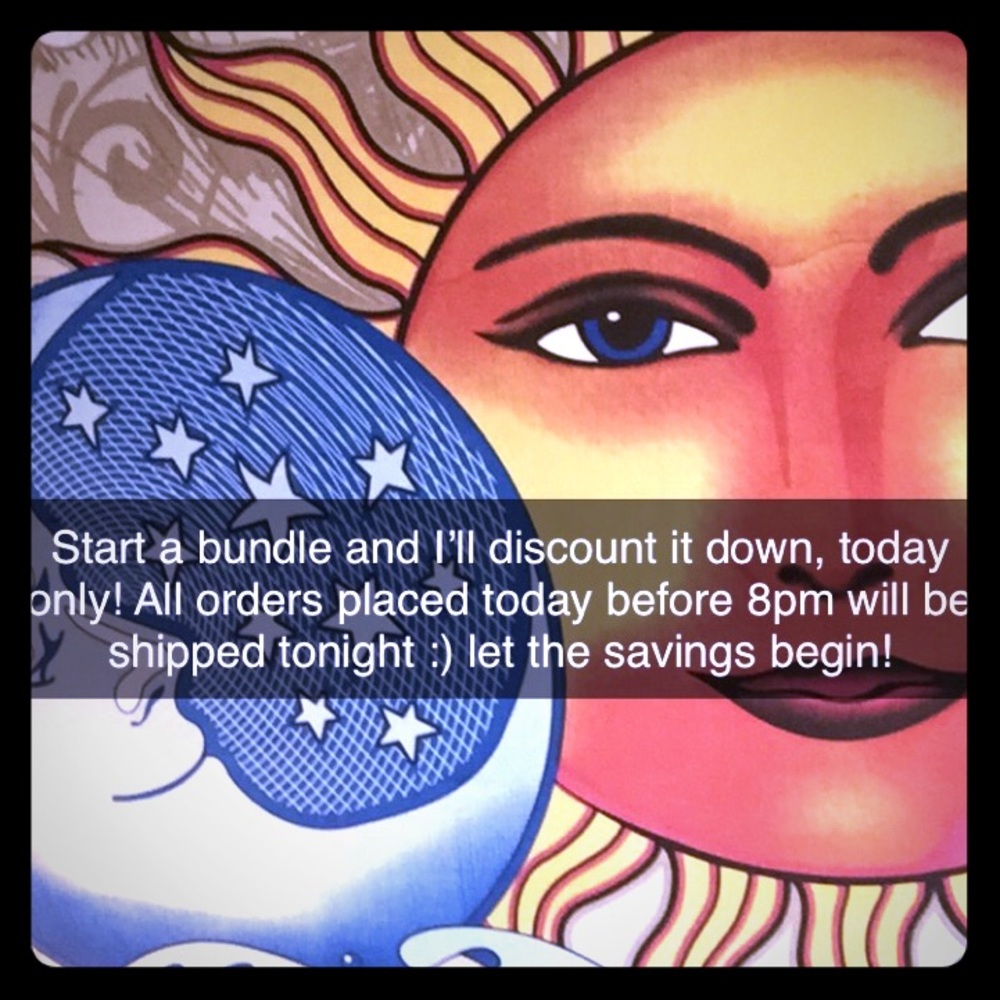 Make up, shirts, pants, skin care, etc